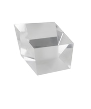 サワダプラテック(SAWADA PLATEC) アクリルブロック 菱形 42×52×20mm クリア