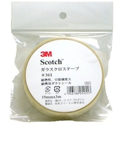 スリーエム（3M）　スコッチ　ガラスクロステープ　＃361　19mm×3m巻