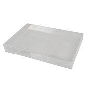 サワダプラテック（SAWADA　PLATEC）　アクリルブロック　150×100×20mm　クリア