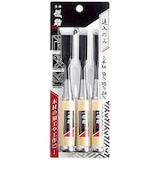 儀助（GISUKE）　追入のみ　3本組　9・15・24mm