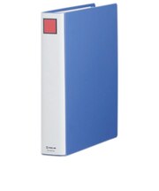 キングジム(KING JIM) キングファイル スーパードッチ 脱着イージー A4タテ型 とじ厚40mm 2474A 青