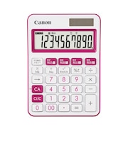 キャノン(Canon) カラフル電卓 ミニ卓上 10桁 ピンク
