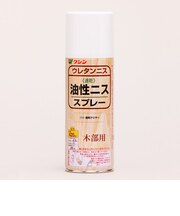 ワシン 油性ニススプレー 420ml 透明クリヤー