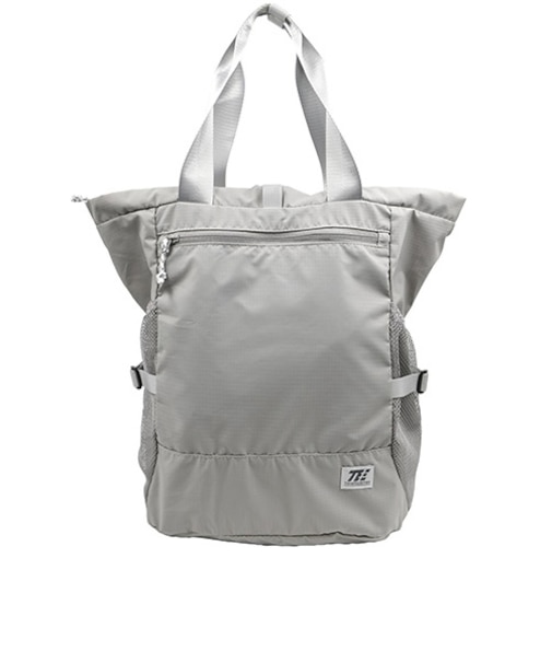 ティーティーシー（TTC）　Travel　Equipment　パッカブルリュック・トート　ライトグレー