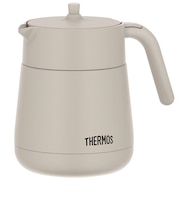サーモス(THERMOS) 真空断熱ティーポット 700mL TTE-700 ライトグレー