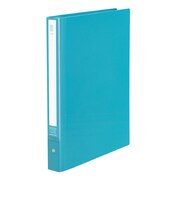 コクヨ(KOKUYO) NEOS クリヤーブック 替紙式 ワイド A4縦 ラ-NE730B 30穴 20枚 ターコイズブルー