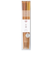 ハンズ限定 客用箸 食洗抗菌モダン糸巻き 22.5cm 5膳入