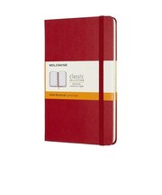 モレスキン(MOLESKINE) クラシックノートブック ハードカバー 横罫 ミディアムサイズ スクエアドレッド