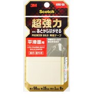 スリーエム（3M）　スコッチ　超強力なのにあとからはがせる両面テープ　プレミアゴールド　平滑用　KRG－50