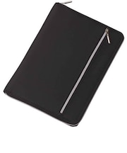 レイメイ Wファスナーカバーノート CN202B BK
