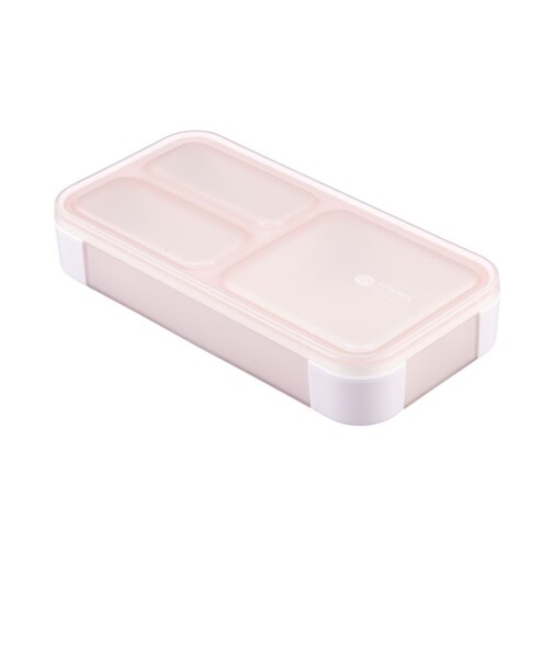 シービージャパン（CB　JAPAN）　薄型弁当箱　抗菌フードマン400mL　ライトピンク