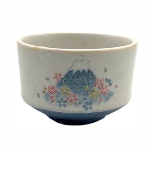 美濃焼　桜富士　抹茶碗　MW－1859