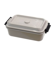 サブヒロモリ ステイプルユニ タイトランチ1段600 サンドベージュ 600mL