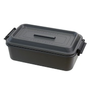 サブヒロモリ ステイプルユニ タイトランチ1段850 ブラック 850mL