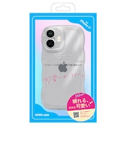【iPhone17】 ココケース(COCO case) クリアなくねくねケース クリア