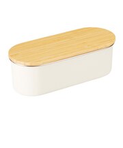 ののじ(NONOJI) ステンレス ランチボックス(スリム) ホワイト