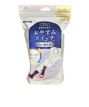 靴下サプリ まるでこたつ おやすみスイッチ メンズ 24~27cm ミッドナイトネイビー