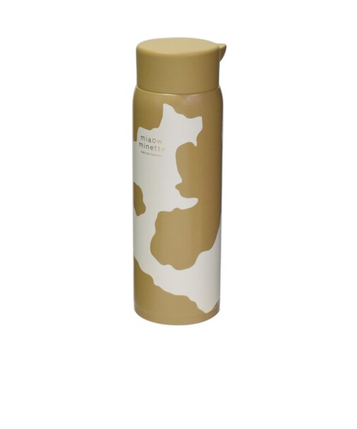 サブヒロモリ　にゃお　ねこみみステンレスマグボトル　490mL　ベージュ