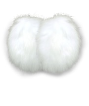 【お買い得】 イヤーラックス ラビットファー ホワイト S-Мサイズ