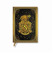 ペーパーブランクス(Paperblanks) ハリーポッターコレクション ノート 罫線 ミディ PBD6517 ハッフルパフ