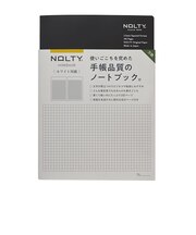 ノルティ(NOLTY) ノート ホワイト用紙方眼 192ページ A5 NWG01 ブラック