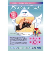 【お買い得】 クリスタルシールド 板ガラス用 A4