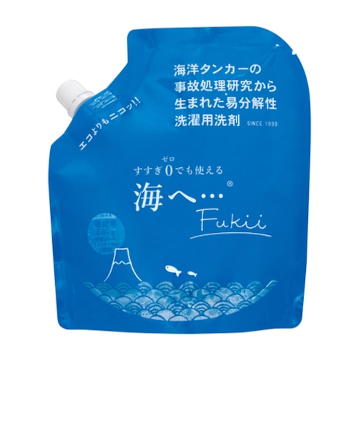 がんこ本舗　洗濯洗剤　海へ…Fukii　詰替パック　380g
