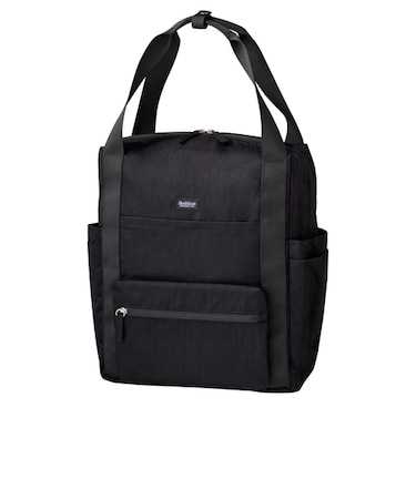 ヘルスニットプロダクト×ハンズ　be　with　fam　bag　トートリュック　ブラック