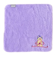 アミカ(AMICA) アップリケ ハンカチ (パッケージ仕様) ヨガねこ