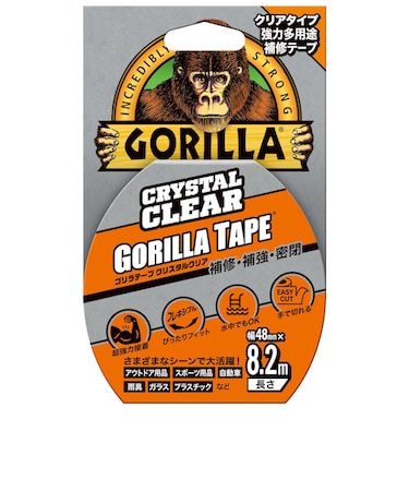 GORILLA　ゴリラテープ　強力多用途補修テープ　1778　クリスタルクリア
