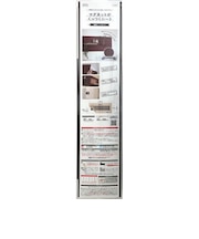 明和グラビア マグネットがくっつくシート 壁紙シートセット MSK-4510 ダークブラウン
