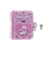 サンスター文具 鍵付きノート AfterSchoolコレクション エスターバニー ピンク