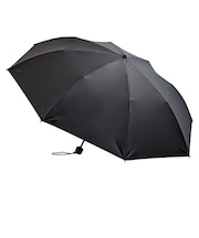 hands+ たたまずに持ち運べる傘 60cm ブラック