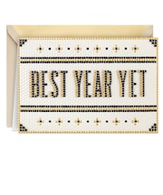 ホールマーク(Hallmark) 誕生お祝い シグニチャー 821241 Birthday Card BEST YEAR YET