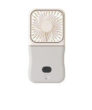 【お買い得】 スマリー(Smaly) 5WAY スマートハンディファン YNG-FF252 アイボリーグレー