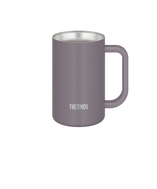 サーモス（THERMOS）　真空断熱ジョッキ　JDK－602C　GY　グレー