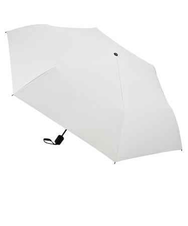 hands＋　東レ　サマーシールド　晴雨兼用　風に強い折りたたみ傘　60cm　ホワイト