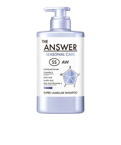 花王　ジアンサー（THE　ANSWER）　シーズナルケア　SS　スーパーラメラシャンプー　ポンプ　400mL