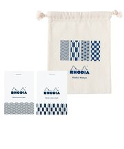 ロディア(RHODIA) KisshoMonyo巾着セット A