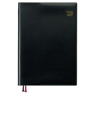 【2026年9月始まり】　ダイゴー　Appoint　ベーシック　B5　ウィークリーレフト　E1749　ブラック　月曜始まり