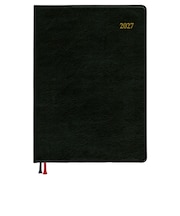【2026年9月始まり】 ダイゴー Appoint ライト A6 ウィークリーバーチカル E2316 ブラック 月曜始まり
