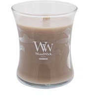 カメヤマ WoodWick ジャーキャンドル M カシミヤ