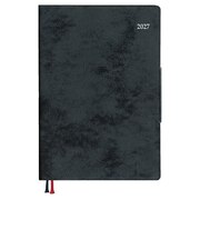 【2026年12月始まり】 ダイゴー Appoint ライト B6 ウィークリーレフト E8448 ブラック 月曜始まり