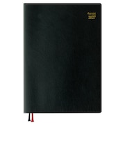 【2026年12月始まり】 ダイゴー Appoint ベーシックシリーズ A5 マンスリーブロック E1043 ブラック 月曜始まり