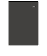 【2027年1月始まり】　ダイゴー　Appoint　チャートシリーズ　折り込みタイプ　A5　マンスリーガントチャート　E1686　ブラック　月曜始まり