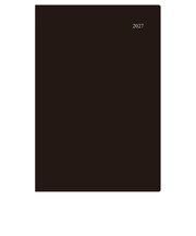 【2027年1月始まり】 ダイゴー Appoint チャートシリーズ 一覧タイプ B5 マンスリーガントチャート E1687 ブラック 月曜始まり