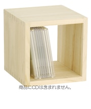 桐キューブBOX　白木　160角