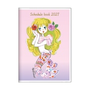 【2026年10月始まり】　サンスター文具　水森亜土　B6　マンスリーブロック　S2959720　ピンク　月曜始まり