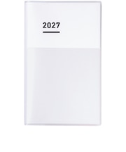 【2026年11月始まり】 コクヨ(KOKUYO) ジブン手帳 mini B6スリム ウィークリーバーチカル ニ-JCMD1W-27 ホワイト 月曜始まり