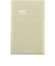 【2026年12月始まり】 コクヨ(KOKUYO) ジブン手帳Biz A5スリム ウィークリーバーチカル ニ-JB1LS-27 ベージュ 月曜始まり